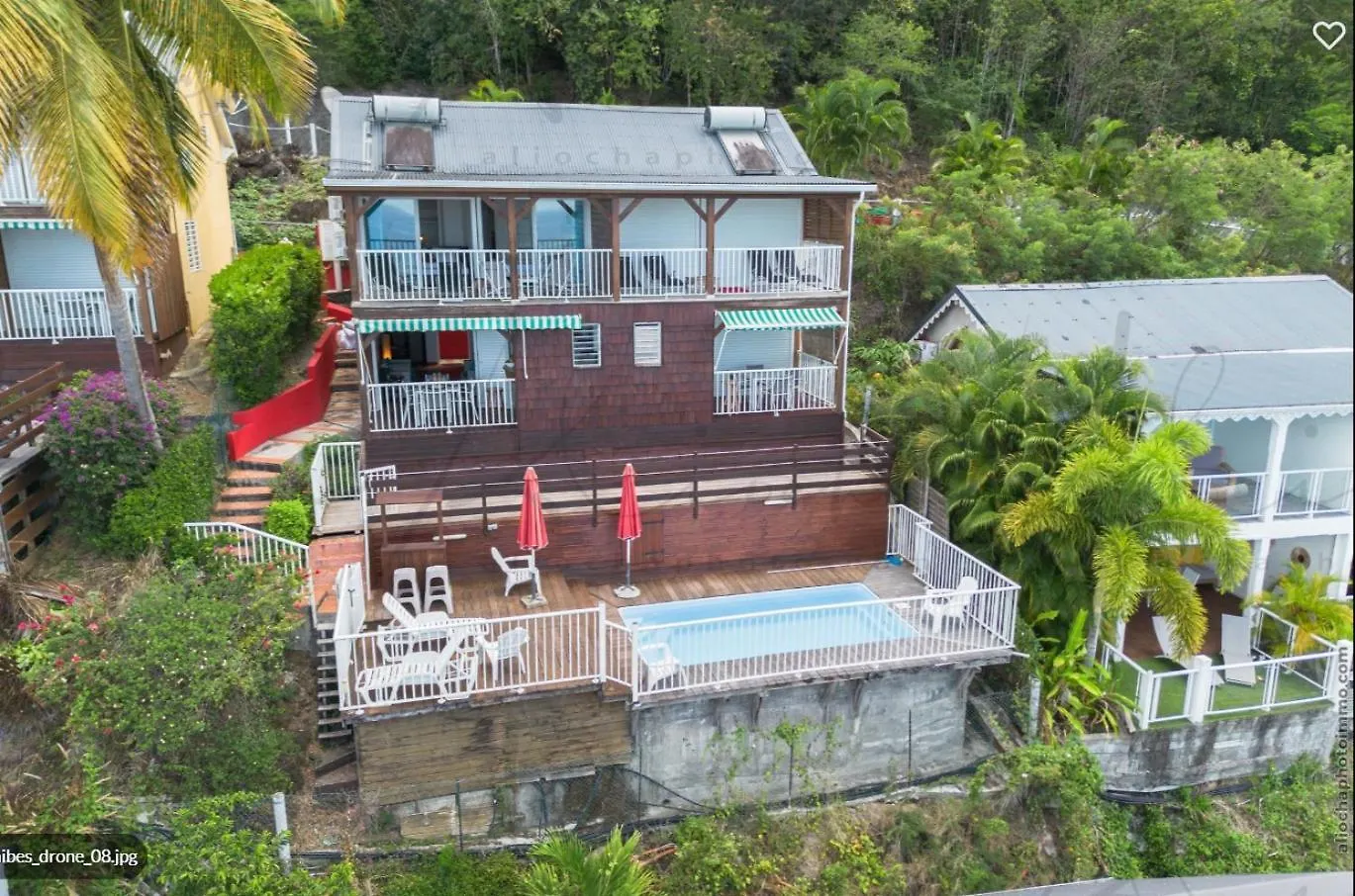Hébergement de vacances Villa L'Eden Caraibe à Pigeon Guadeloupe